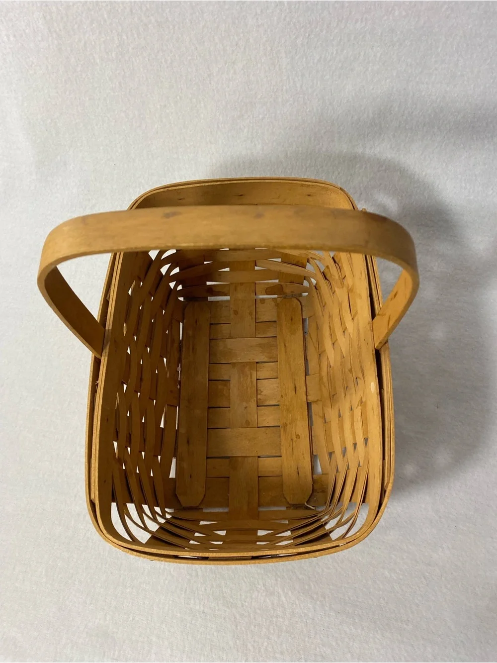Longaberger 2005 Warm Brown Spring Basket